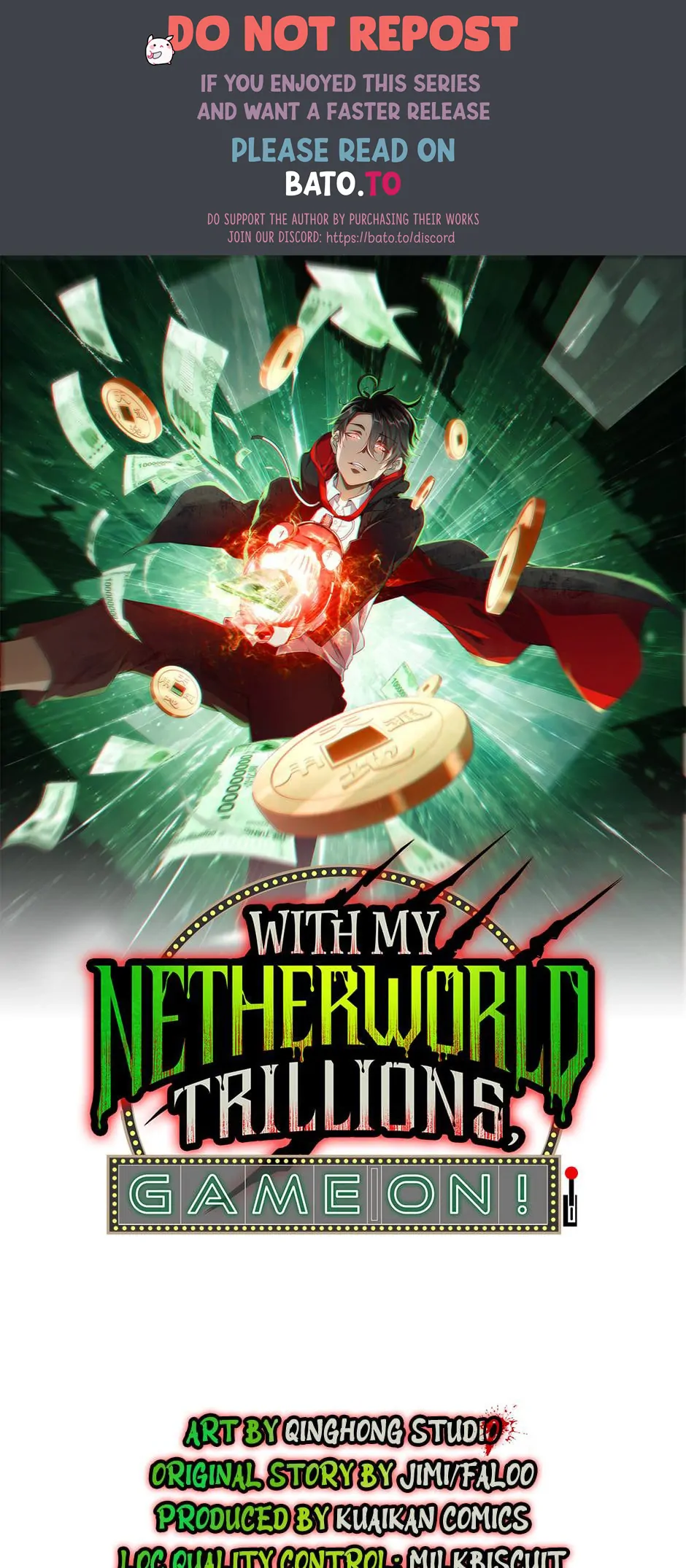 With My Netherworld Trillions, Game On! Chapter 33 - page 1